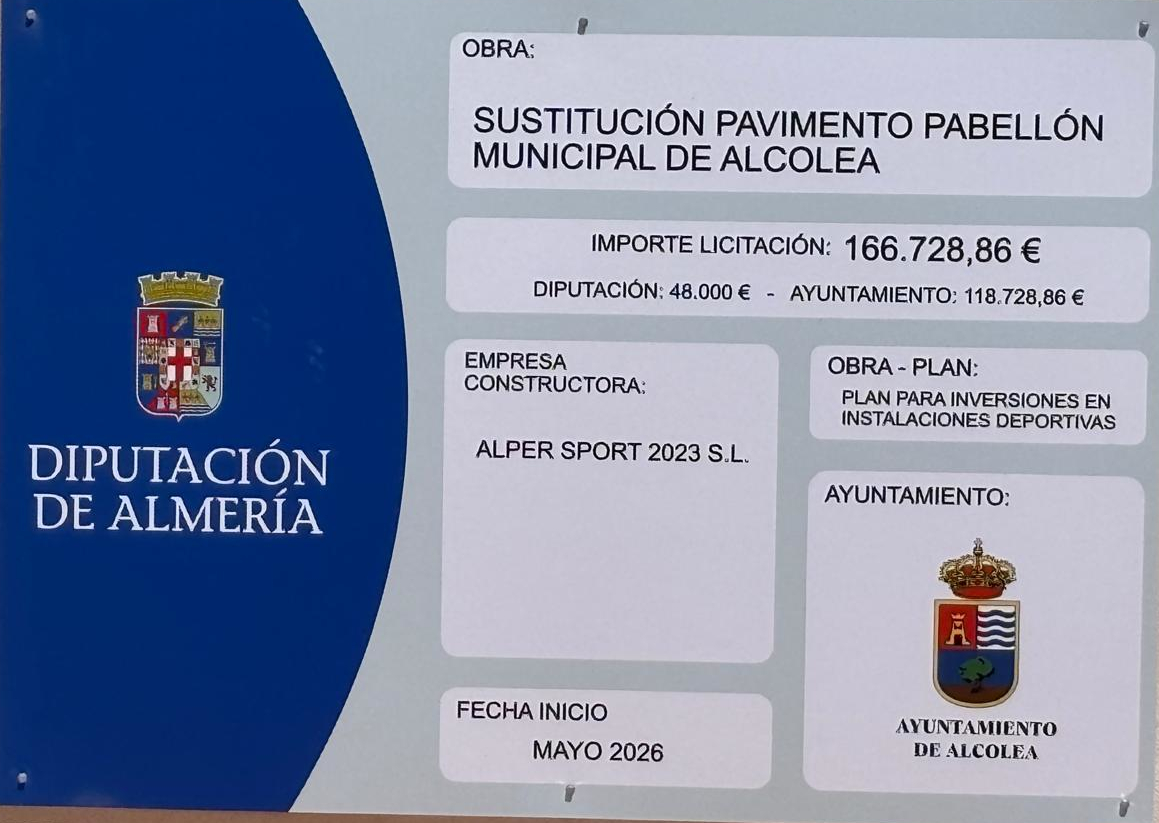 ayuntamiento, obras, alcolea, asistencia, económica, diputación, almería